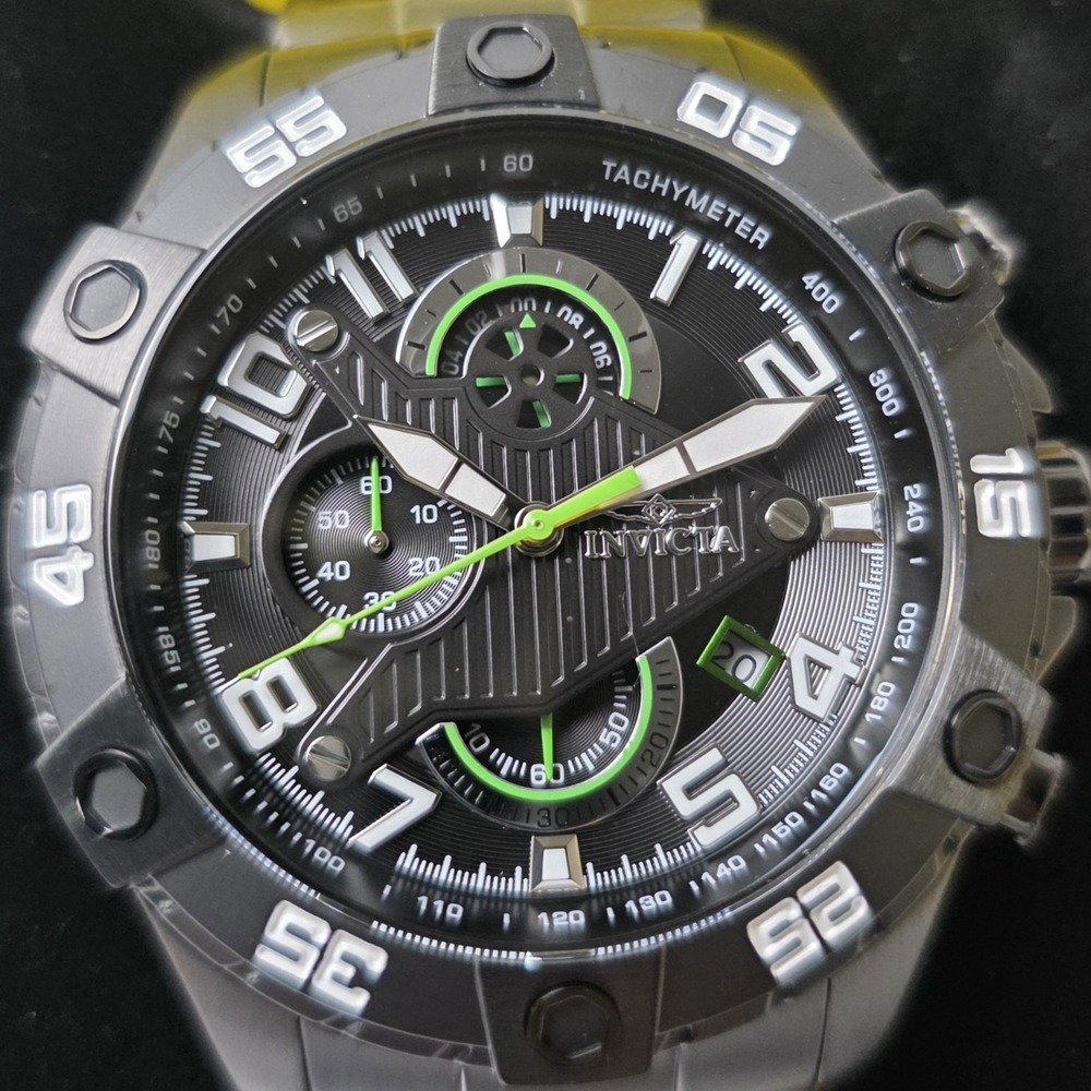 NEW Invicta S1 Rally Men's Watch - 48mm, Black (26101) #0456